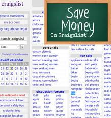 Contact me if you have any questions about how to sell your stuff online. How To Score Craigslist Freebies