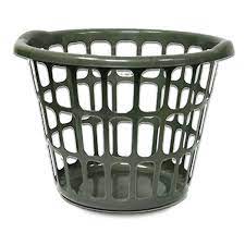 Momentum Brands Laundry Basket Bulk Case 36 Plastic laundry baskets might be cheap and practical, but you can't deny that they're ugly.