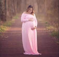 Baby Shower Dress Maternity Dress For Photo Shoot Maternity Gown Pink Maternity Dress Ma Maternity Dresses For Baby Shower Pink Maternity Dress Maternity Gowns