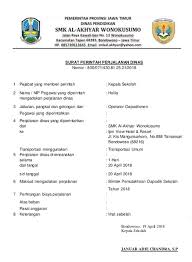 7 Contoh Surat Tugas Terbaik 2020 Surat Tugas Resmi Kantor Kerja