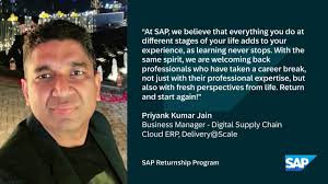 lifeatsap #returnship