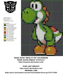 Yoshi Perler Bead Pattern By Xtcpants On Deviantart Perler Beads Beading Patterns Perler Bead Patterns