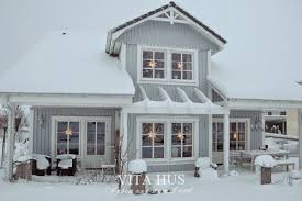 Vitahus Schwedenhaus Im Winter Teil 2 Schwedenhaus Skandinavisches Haus Haus