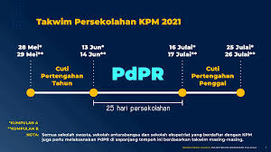 Kalendar takwim penggal persekolahan 2020. Takwim Penggal Dan Cuti Persekolahan 2021