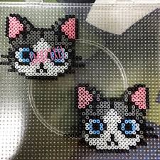 Cats Perler Beads By Imbpixel Cats Pinterest Perler Bead Art Hama Beads Patterns Hama Beads Design