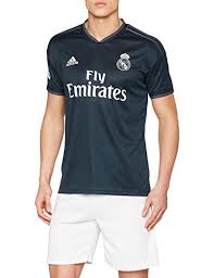 Our real madrid jersey variations come in models for men, women and kids, so anyone can wear them to the stadium, practice sessions or games. Adidas 2018 2019 Real Madrid Away Football Soccer T Shirt Jersey Buy Online In Qatar At Qatar Desertcart Com Productid 69559359