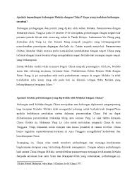 Korea utara mengumumkan (19/3) bahwa mereka memutuskan hubungan diplomatik dengan malaysia. Hubungan Melaka Dgn China