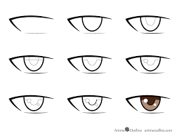 For the ease of creating this tutorial, i decided to. How To Draw Male Anime Manga Eyes Animeoutline