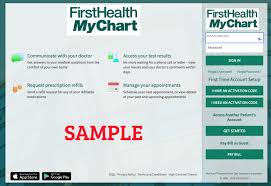 Https Www Firsthealthmychart Org Mychartprd Firsthealth