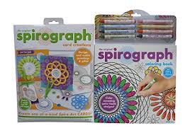 Push pack to pdf button and download pdf coloring book for free. Spirograph Bundle Spirograph Card Creation Kit And Spirograph Coloring Book Buy Online In Maldives At Maldives Desertcart Com Productid 39775455