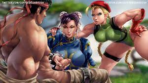 Chun Li x Cammy - Hentai Comics