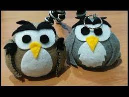 Tutorial Flanel Felt Gantungan Kunci Owl Burung Hantu Ala Rangga Bastian Youtube Owl Burung Hantu Burung
