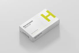Cover Image For Package Box Mock Up Wide Flat Rectangle