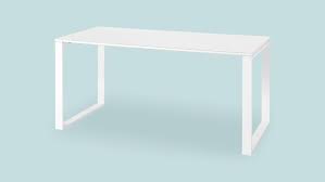 Kostenlose lieferung an den aufstellort sowie kostenlose rückgabe für qualifizierte artikel Schreibtisch 4200 Monteria Burotisch In Weiss Glas 160 Cm
