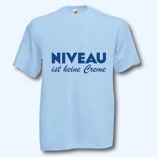 Image result for niveau keine creme t-shirt