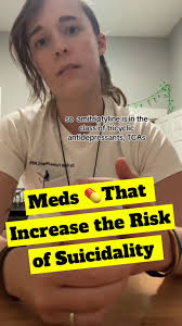 Meds 💊That Increase the Risk of Suicidality #doctor #pharmacist #pharmacy  #med #anxiety #depression #help #therapy #seizure #asthma #allergy