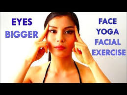 Eyes Bigger Face Yoga Facial Exercise Ihealthiness Benefits This Exercise Helps To Tighten Muscles Aro Face Yoga Facial Exercises Face Yoga Facial Exercises