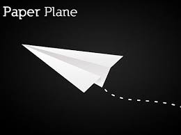 Free Simple Paper Plane Design Mockup In Psd Paper Plane Plane Icon Plane Design