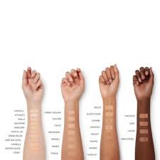 Swatches of foundations and concealers i own at the moment. Radiant Creamy Concealer Nars Sephora