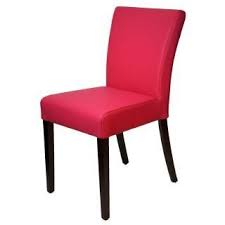 R 3260 Pink Leather Dining Room Chair In Low Back Leather Dining Room Chairs Chair Kitchen Chairs