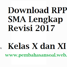 Rpp Prakarya Dan Kewirausahaan K13 Sma Revisi 2017 Kelas X Dan Xi Riolan