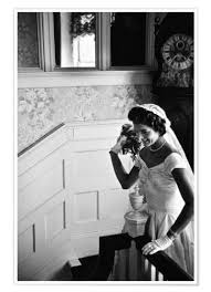 Once they were married, she gleefully spent so much of. Jackie Kennedy Bei Ihrer Hochzeit Poster Online Bestellen Posterlounge De