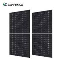 Sunrange 580W 585W 590W 595W Solar Panels for Residential Use High Power  Solar Panels for Commercial Use