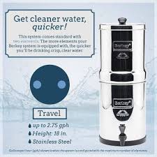 Portable Gravity Water Filter System
