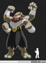 i like this concept of mega machamp from a bodybuilder