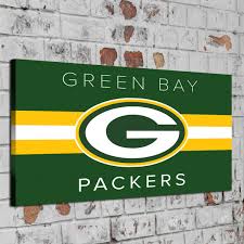 Oil Painting Hd Print Wall Decor Art On Canvas Green Bay Packers Unframed Green Bay Packers Art Green Bay Packers Green Bay Packers Funny