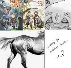 It's all bangers, but you'll die of old age before a season 3/movie. [Made  in Abyss] : r/MadeInAbyss