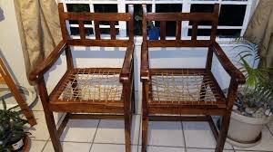 Vintage Handmade Riempies Oil Timber Lounge Suite Sunninghill Gumtree Classifieds South Afri Classic Dining Room Living Room Sets Furniture Lounge Suites