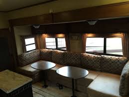 I Replaced The Dining Table And Sofa Bed With This U Lounge Sectional Swapped From Another Rv Kitchen Remodel Design Rv Remodel Kitchen Remodel