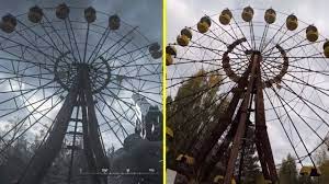 Call of duty 4 chernobyl. Call Of Duty 4 Chernobyl Pripyat Game Vs Real Life Comparison Youtube