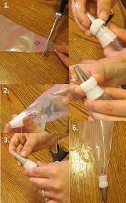 Setting Up An Icing Piping Bag Icing Piping Bag Piping Icing Cake Decorating With Fondant