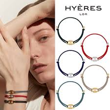 ☆Stray Kids☆TXT 着用 Heriter silver emblem string bracelet (HYERES  LOR/ブレスレット) 86177578【BUYMA】