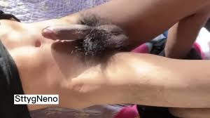 Hot young man touching his penis in the morning watch online