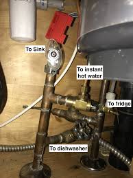 Pull the hoses from their. Dishwasher Not Filling After Replacing Sink Faucet Home Improvement Stack Exchange