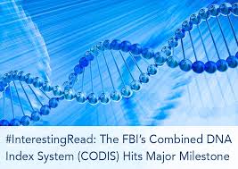 Accurate Biometrics On Twitter Interestingread The Fbi S Combined Dna Index System Codis Hits Major Milestone Https T Co S2r48bj0ji Fbinews Codisnews Biometricnews Forensic Https T Co 5hzyeyrzcq Twitter