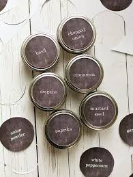 For example, don't hang it on your fridge or leave it lying out on your desk. 31 Free Printables And Templates For Mason Jars Mason Jar Diy Mason Jars Labels Spice Jar Labels