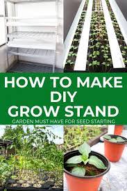 Building the diy seed starting stand. How To Make Your Own Diy Seed Grow Light Stand Brooklyn Farm Girl