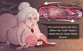 spirited away, studio ghibli, lin (spirited away), yubaba, nomad reverse - Rule  34 XYZ