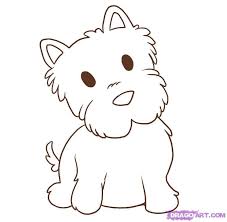 How To Draw A Westie Step By Step Pets Animals Free Online Drawing Tutorial Added By Dawn March 20 201 Cute Dog Drawing Puppy Drawing Easy Puppy Drawing Cats and dogs are both furry friends and both pretty adorable, but especially if you're drawing them, there are some crucial differences. how to draw a westie step by step