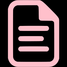 Estudié ingeniería en animación y vfx. Pink Document Icon Free Pink File Icons