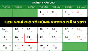 Theo truyền thuyết, hùng vương là. Lá»‹ch Nghá»‰ Giá»— Tá»• Hung VÆ°Æ¡ng 2021 Vá»›i Can Bá»™ Cong Chá»©c Vc NlÄ'