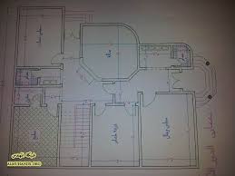 مخطط فيلا صغيرة منتديات شبكة المهندس Basement House Plans House Map Drawing House Plans