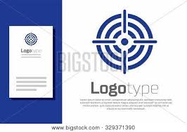 Blue Target Sport Vector Photo Free Trial Bigstock
