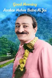 🙏 Jai Meher Baba Friends Good Morning🙏💜 💜"The Ancient One drew back His  bow and released the arrow carrying His Word. The arrow lodged in His  lovers' hearts and made a deep