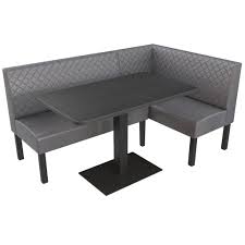 4.3 out of 5 stars. Lifetime Outdoor Quilted Back Groups Corner Dining Booth Set Includes Table