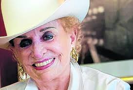 Known for her Stetson hats, and for her dismissal of a certain King
